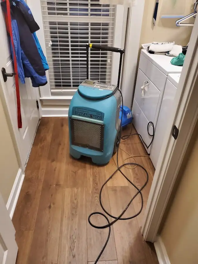 Commercial dehumidifier deployed for Flood Damage Cleanup in Napili-Honokowai